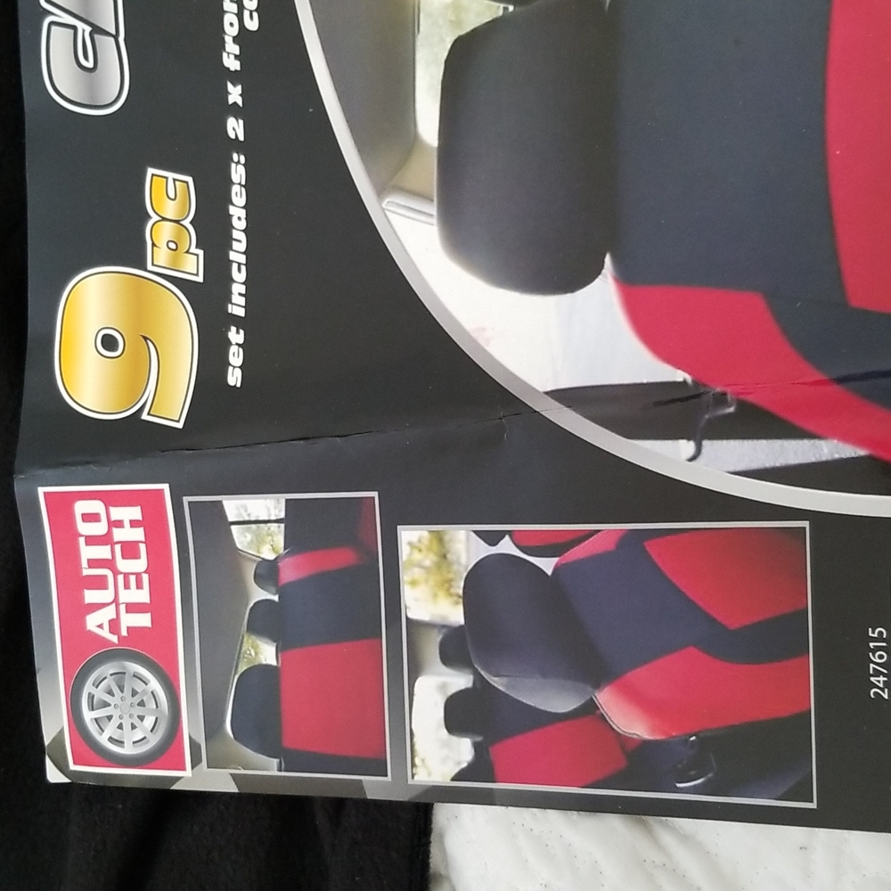 9pc Car Seat Covers - Picture 3 of 3